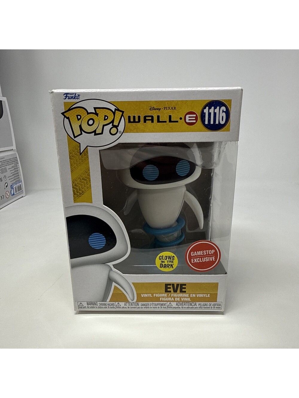 Funko Pop! Eve - Walle - #1116 - Glow in the Dark - Gamestop Exclusive
